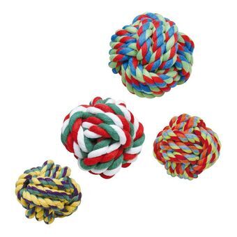 Hondenspeelgoed Gloria Polyester Katoen Multicolour (4-5 cm)