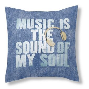 Kussenhoes Alexandra House Living Music is the sound of my soul 50 x 50 cm