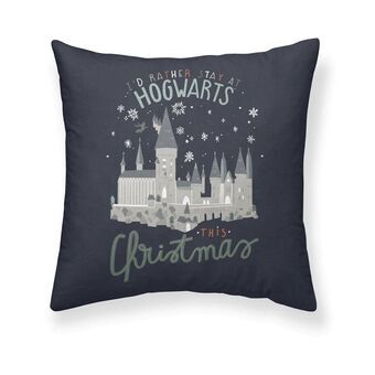 Kussenhoes Harry Potter Magical Christmas Donkerblauw 50 x 50 cm