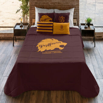 Quilt Harry Potter Gryffindor Multicolour 250 g/m² 280 x 270 cm 280 x 4 x 270 cm Bed van 180