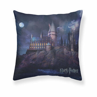 Kussenhoes Harry Potter Go to Hogwarts Marineblauw 50 x 50 cm