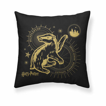 Kussenhoes Harry Potter Hufflepuff Zwart 50 x 50 cm