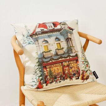 Kussenhoes Belum Christmas City 50 x 50 cm