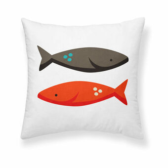 Kussenhoes Decolores Peces Rojo Rood 50 x 50 cm