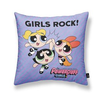 Kussenhoes Powerpuff Girls Girls Rock A Lila 45 x 45 cm