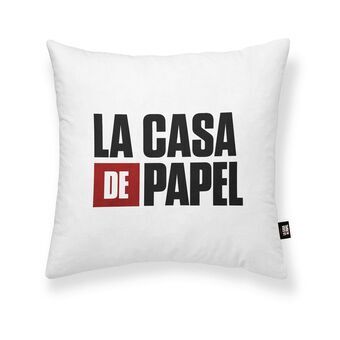 Kussenhoes La casa de papel LCDP A Wit 45 x 45 cm