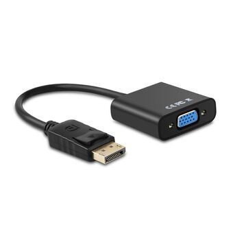 Adapter DisplayPort naar SVGA Aisens A125-0367 Zwart