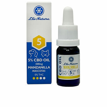 Hennepzaadolie Lliv Nature 500 mg Kamille 10 ml