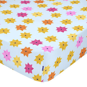 Onderlaken HappyFriday MR FOX Multicolour Bed van 90