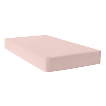 Verstelbaar onderlaken HappyFriday BASIC Licht Roze 90 x 200 x 32 cm