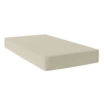 Verstelbaar onderlaken HappyFriday BASIC Beige 105 x 200 x 32 cm