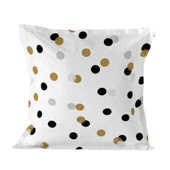 Kussenhoes HappyFriday Blanc Golden Dots Multicolour 60 x 60 cm