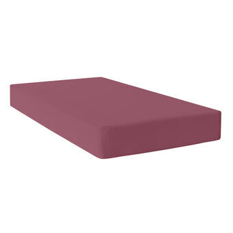 Verstelbaar onderlaken HappyFriday BASIC Magenta 160 x 200 x 32 cm