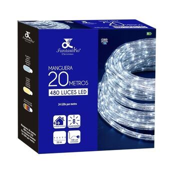 Lichtstrip LED Wit Kerstmis 1,5 m