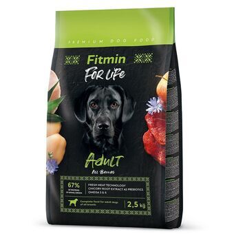 Voer Fitmin For Life Volwassen Kalfsvlees Vogels Varken 2,5 kg