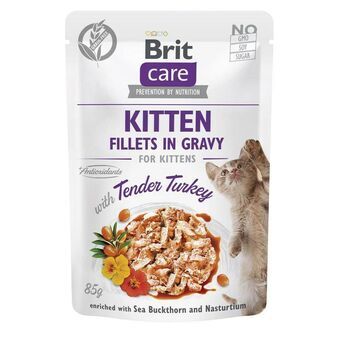 Kattenvoer Brit Care Cat Kitten Choice Kip Pauw 85 g