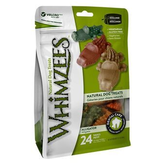 Snack voor honden Whimzees Krokodiel 24 Stuks