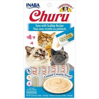 Snack for Cats Inaba Churu Tonijn 4 x 14 g