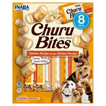 Snack voor honden Inaba Churu Bites Kip 8 x 12 g