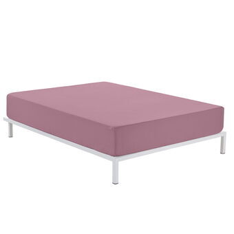 Verstelbaar onderlaken Alexandra House Living Magenta 150 x 190/200 cm