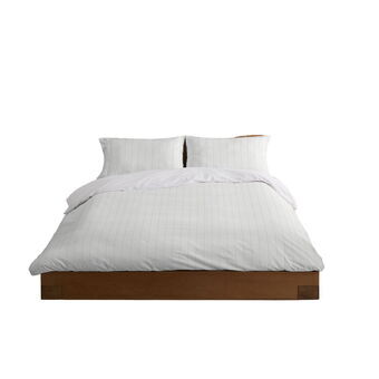 Dekbedovertrek set Alexandra House Living Rita Beige Bed van 150 3 Onderdelen