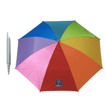 Parasoll 180 cm UPF 50+ Regenboog