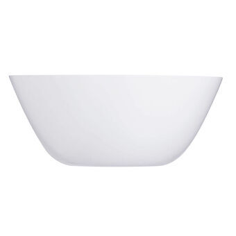 Saladekom Luminarc Zelie Wit Glas 18 cm