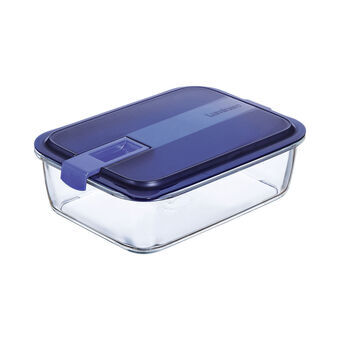 Hermetische Lunchtrommel Luminarc Easy Box Tweekleurig Glas (1,97 l)