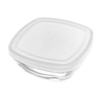 Lunchbox Freshbox Transparant Met deksel Vierkant (11 cm)