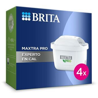 Navulling Brita MAXTRA PRO CAL Wit Plastic (4 Stuks)