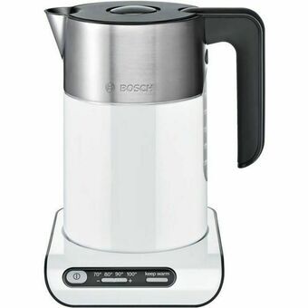 Waterkoker BOSCH TWK8611P Wit Antraciet Staal Plastic Plastic/Roestvrij staal plástico,acero inoxidable 2400 W 1,5 L