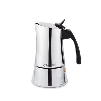 Italiaanse Koffiepot Feel Maestro MR-1668-6 Zilverkleurig Roestvrij staal 18/10 300 ml 6 Kopjes