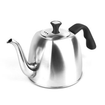 Theepot Feel Maestro MR1333-tea Zwart Zilverkleurig Roestvrij staal 1,1 L