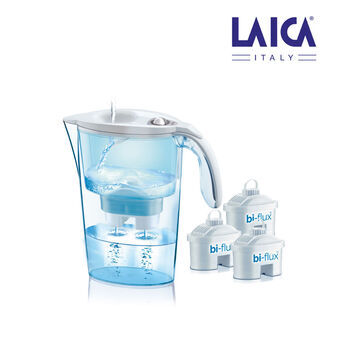 Kruik met Filter LAICA J9047W2 Wit Pack Filter x 3