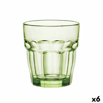 Glas Bormioli Rocco Rock Bar Groen Glas 270 ml (6 Stuks)