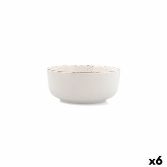 Kom Quid Duna Beige Keramisch 15 x 15 cm (6 Stuks)