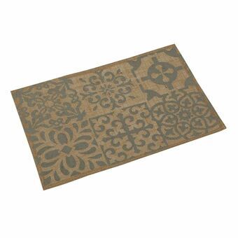 Placemat Versa Mozaïek Grijs Rotan (45 x 30 cm)