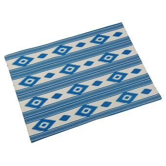 Placemat Versa Manacor Blauw Polyester (36 x 0,5 x 48 cm)