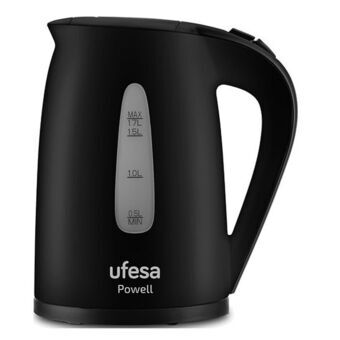 Waterkoker UFESA BLACK POWER Zwart 2200 W 1,7 L