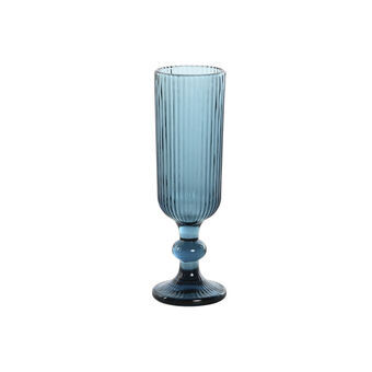 Set van bekers DKD Home Decor Blauw Kristal 150 ml