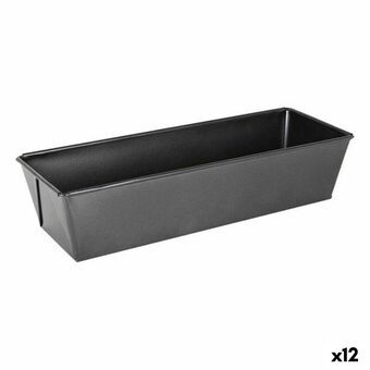 Vierkante mal Quttin GR-52285 (30,5 x 11,5 cm) 30,5 x 11,5 cm (12 Stuks)