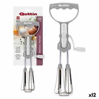 Handblender Quttin Handboek 31 x 10 cm (12 Stuks)