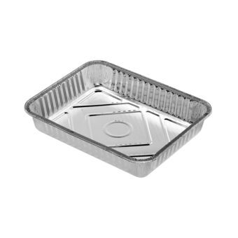 Set van trays Algon 22,7 x 17,8 x 3,9 cm Rechthoekig 2 Stuks