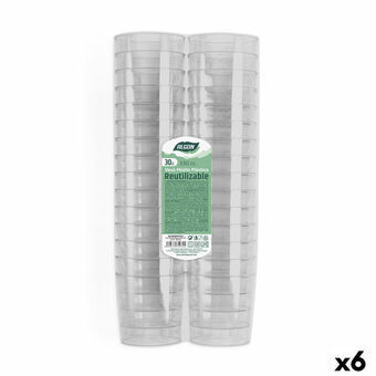 Set van herbruikbare glazen Algon 3,3 L Transparant Mojito 6 Stuks (30 Onderdelen)