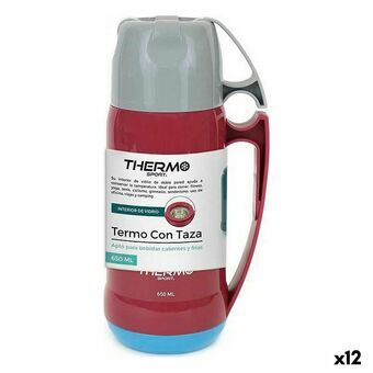 Reisthermosfles ThermoSport 650 ml (12 Stuks)