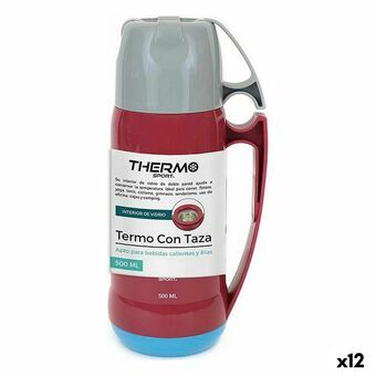 Reisthermosfles ThermoSport 500 ml (12 Stuks)