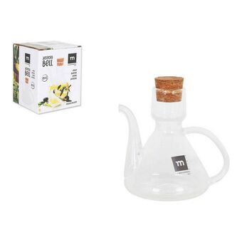 Flesje La Mediterránea Bell Borosilicaatglas Met deksel Siliconen (125 cc)