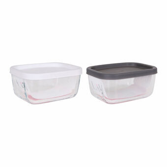 Lunchbox LAV Kristal 405 cc (12,2 x 12,2 x 5,8 cm)