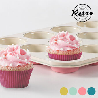 Vintage Cupcakevorm Retro