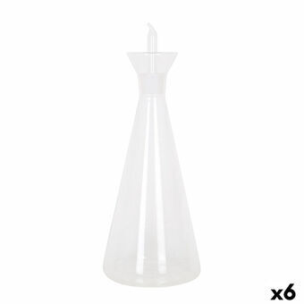 Flesje La Mediterránea 1 L Borosilicaatglas (6 Stuks)